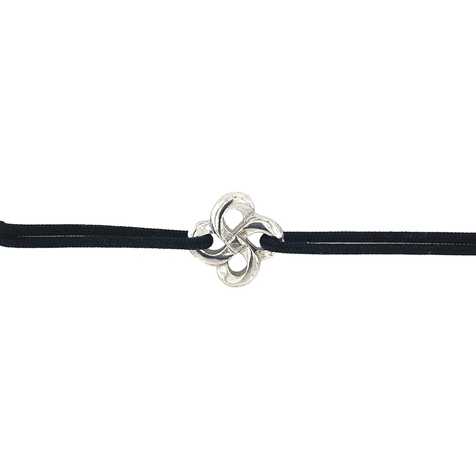 Bracelet  Cordon Zilarra Lauburu Argent