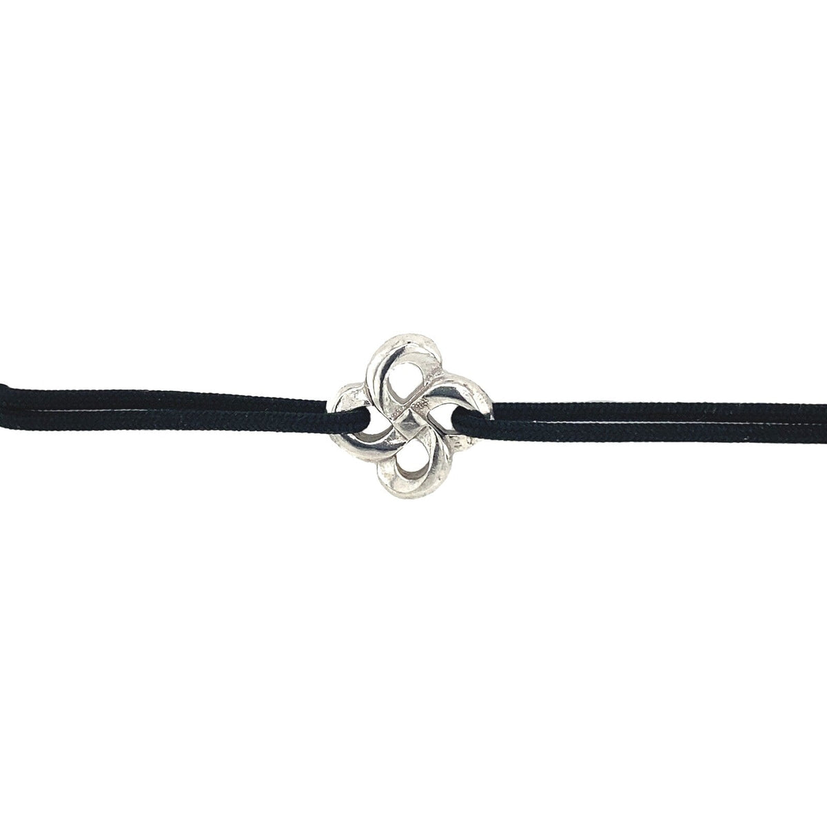 Bracelet  Cordon Zilarra Lauburu Argent