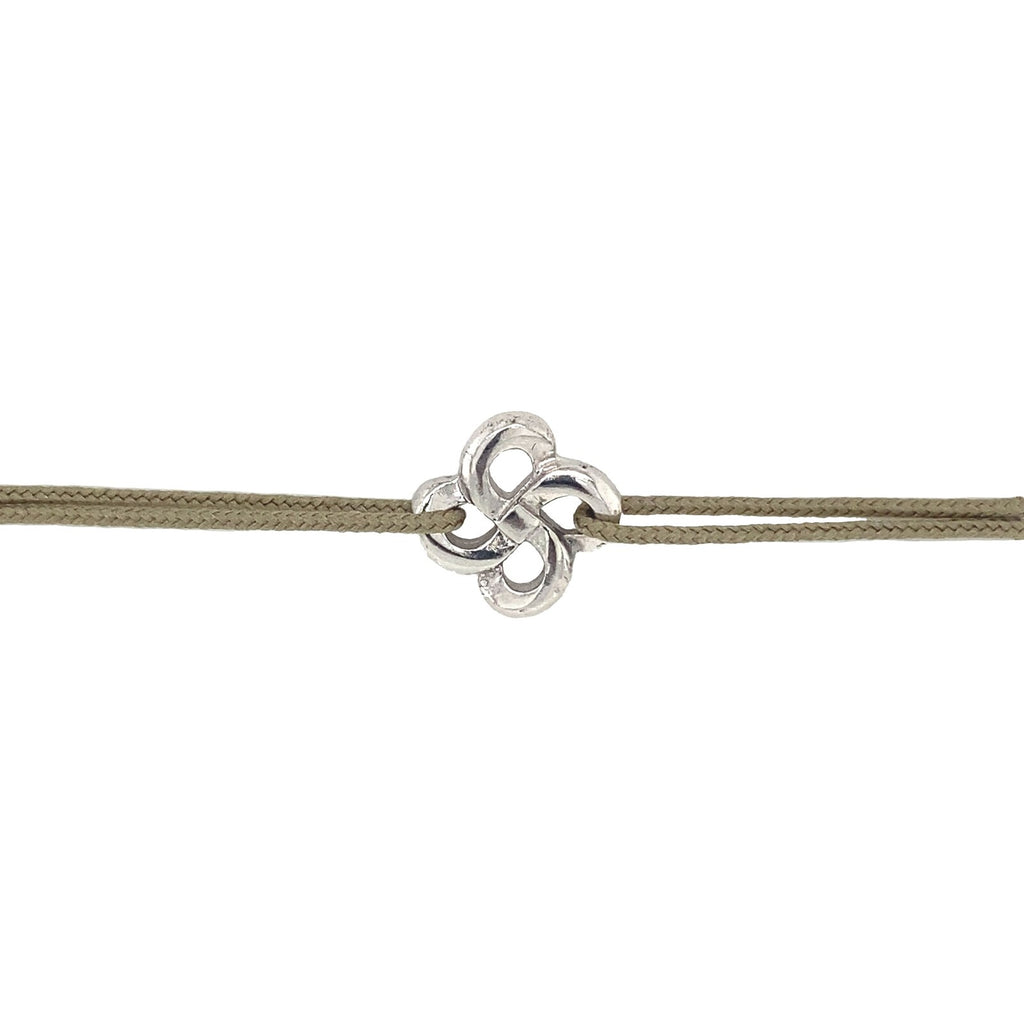 Bracelet  Cordon Zilarra Lauburu Argent