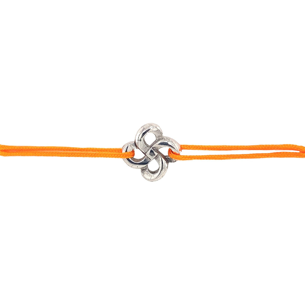Bracelet  Cordon Zilarra Lauburu Argent