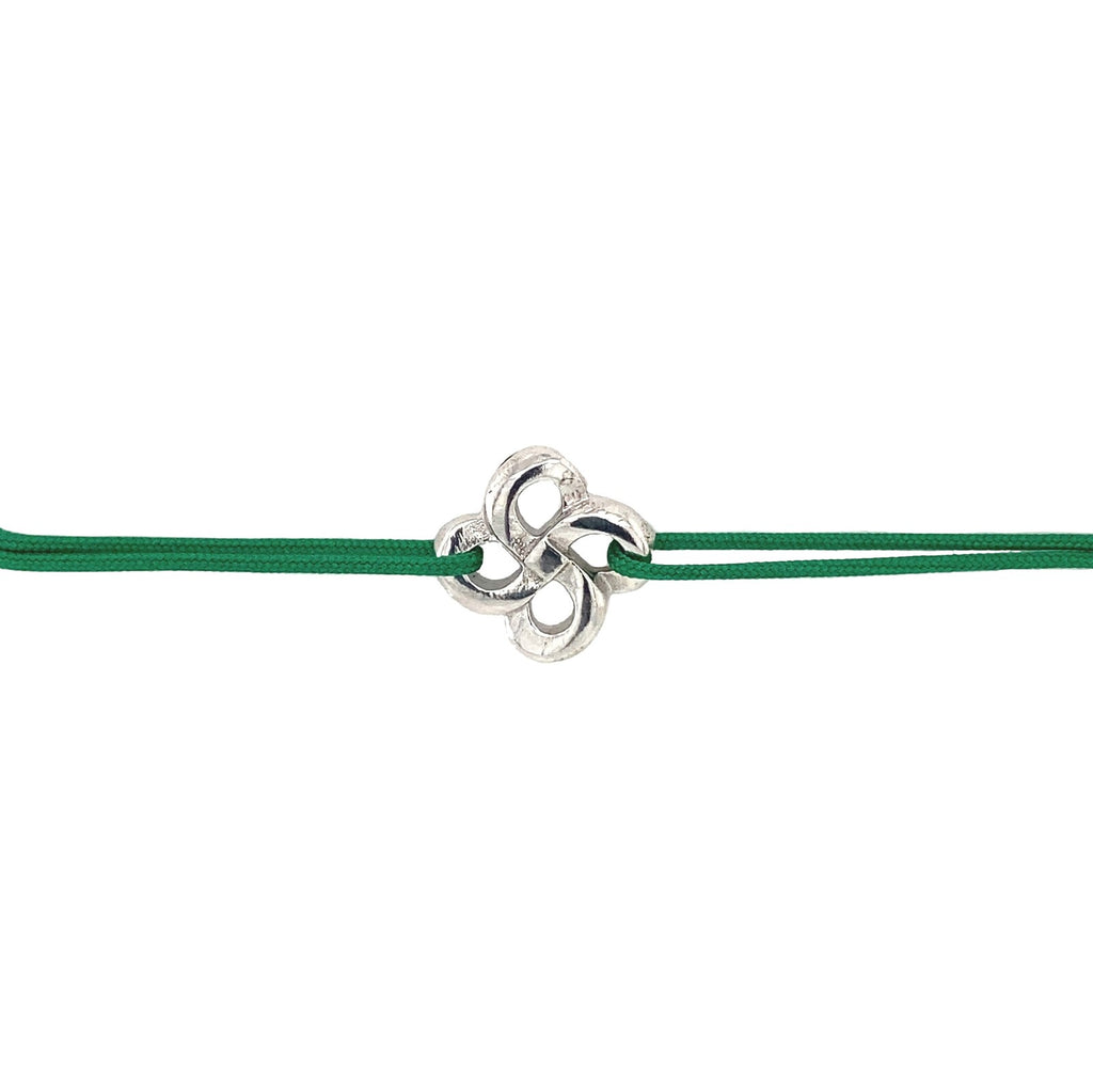 Bracelet  Cordon Zilarra Lauburu Argent