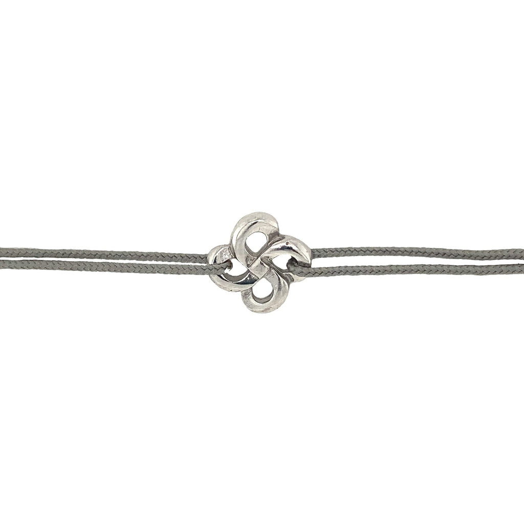 Bracelet  Cordon Zilarra Lauburu Argent