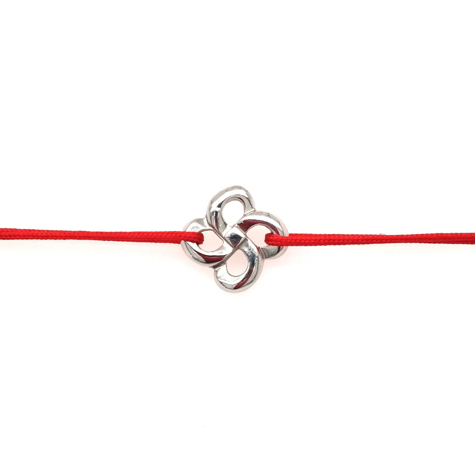 Bracelet  Cordon Zilarra Lauburu Argent