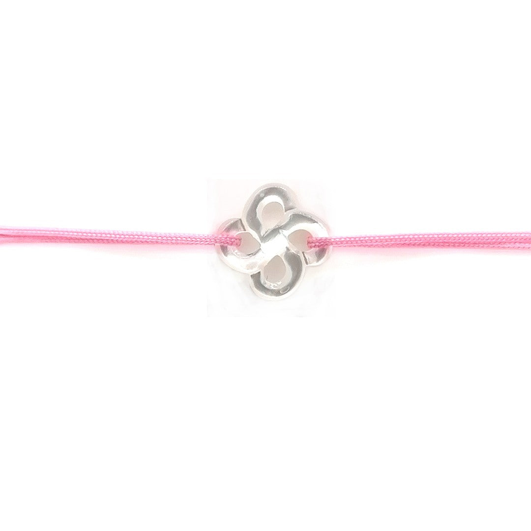 Bracelet Ilargia Nacre Blanche sur Cordon