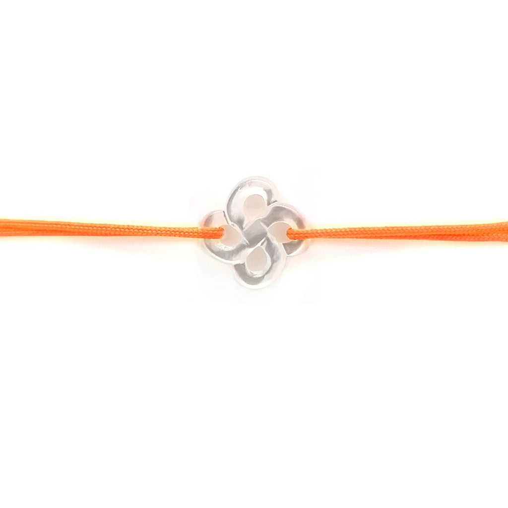 Bracelet Ilargia Nacre Blanche sur Cordon