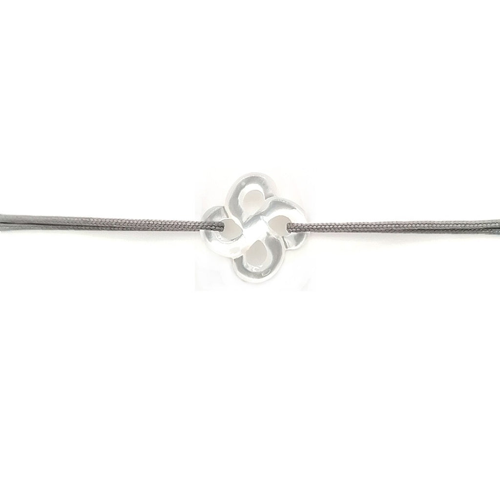 Bracelet Ilargia Nacre Blanche sur Cordon