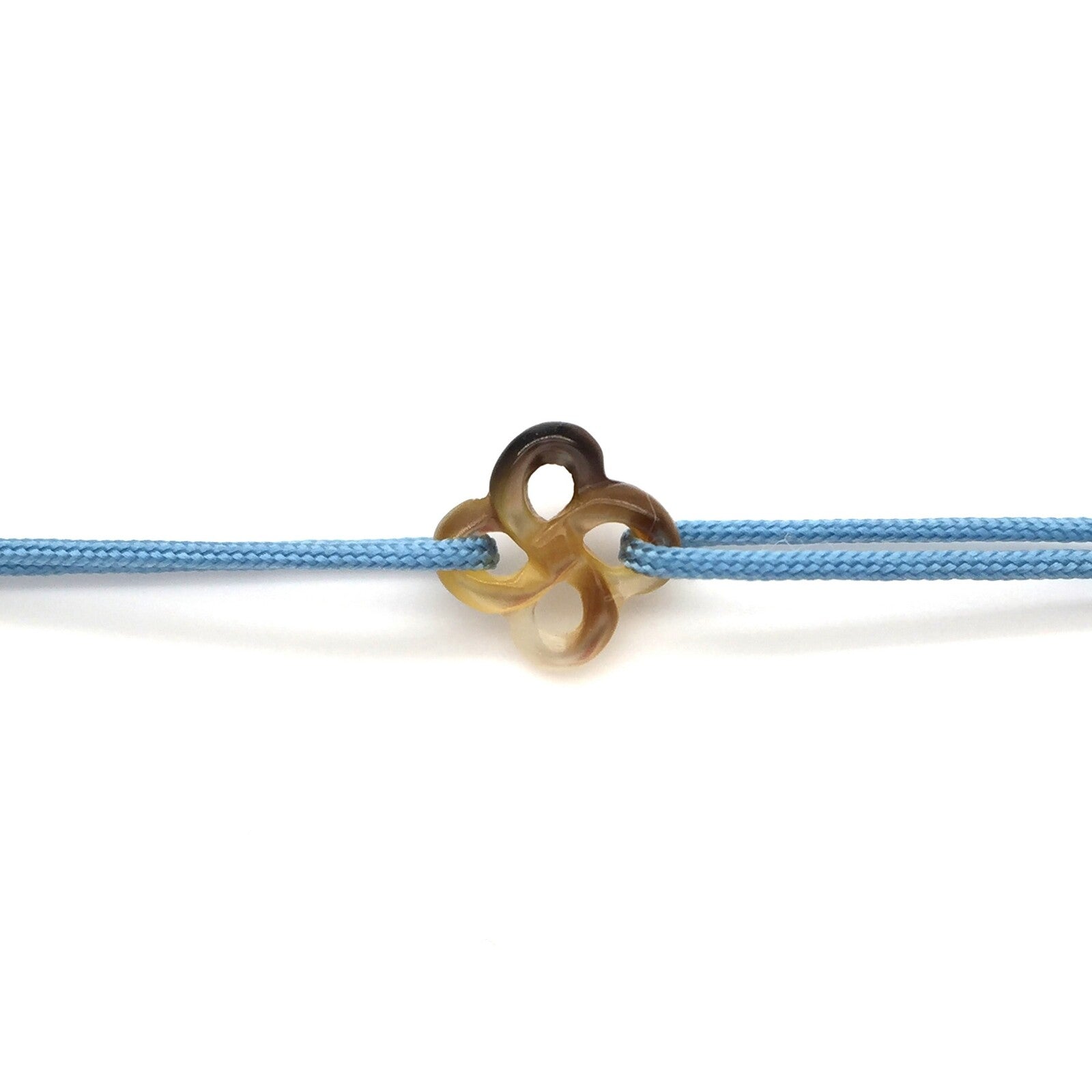 Bracelet Baby Ilargia Nacre Grise sur Cordon
