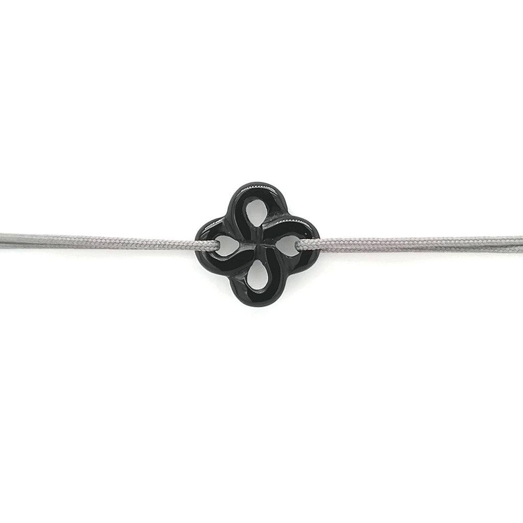 Bracelet Ilargia Onyx sur Cordon