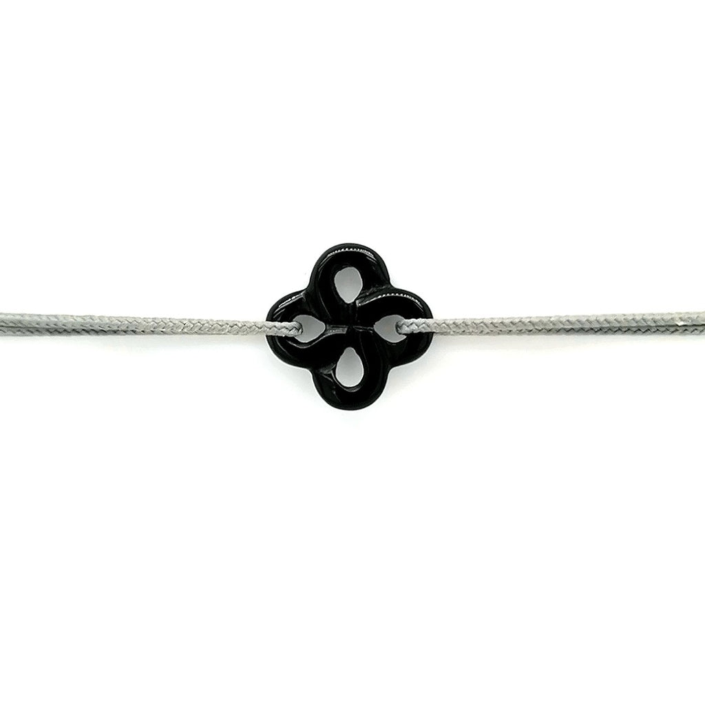 Bracelet Ilargia Onyx sur Cordon