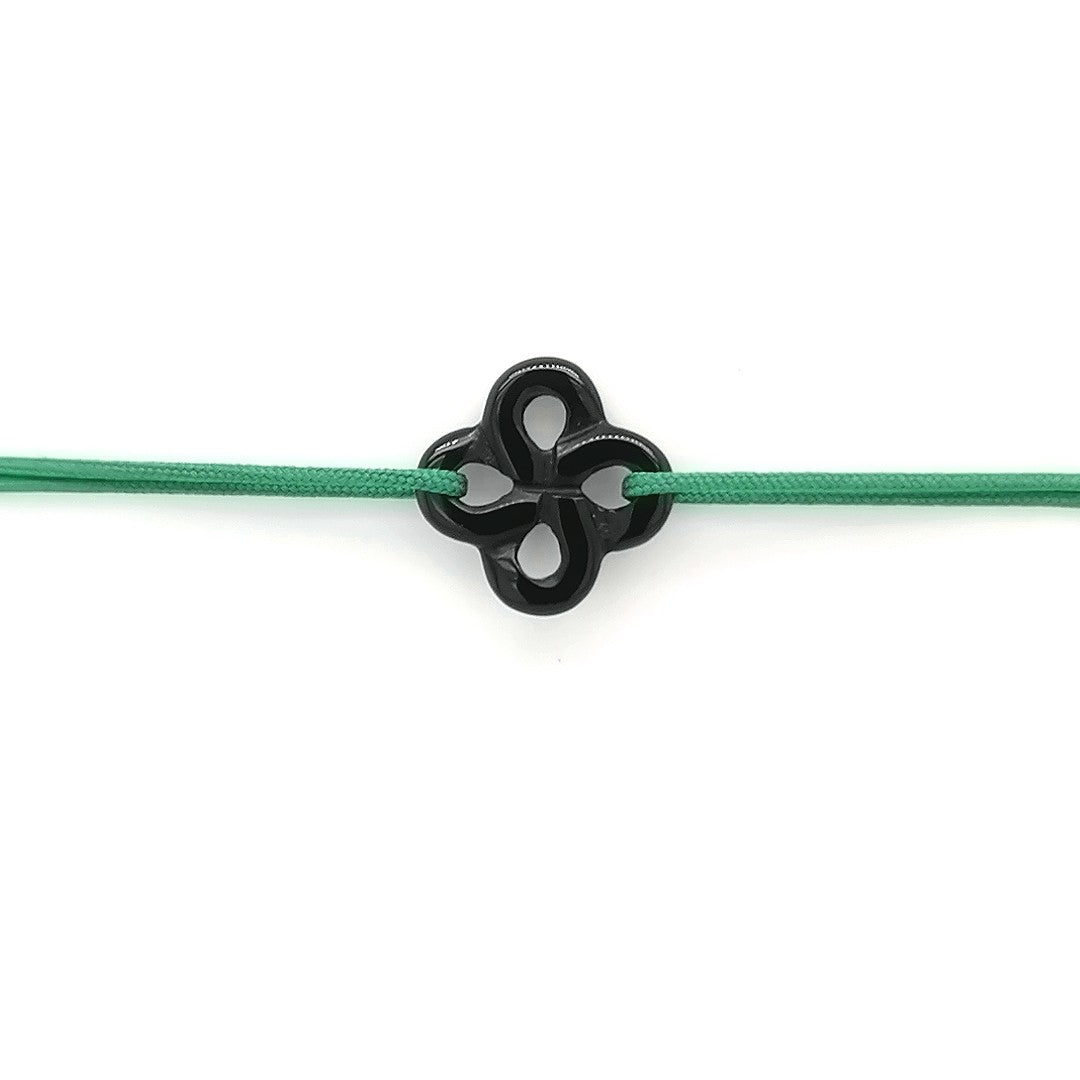 Bracelet Ilargia Onyx sur Cordon