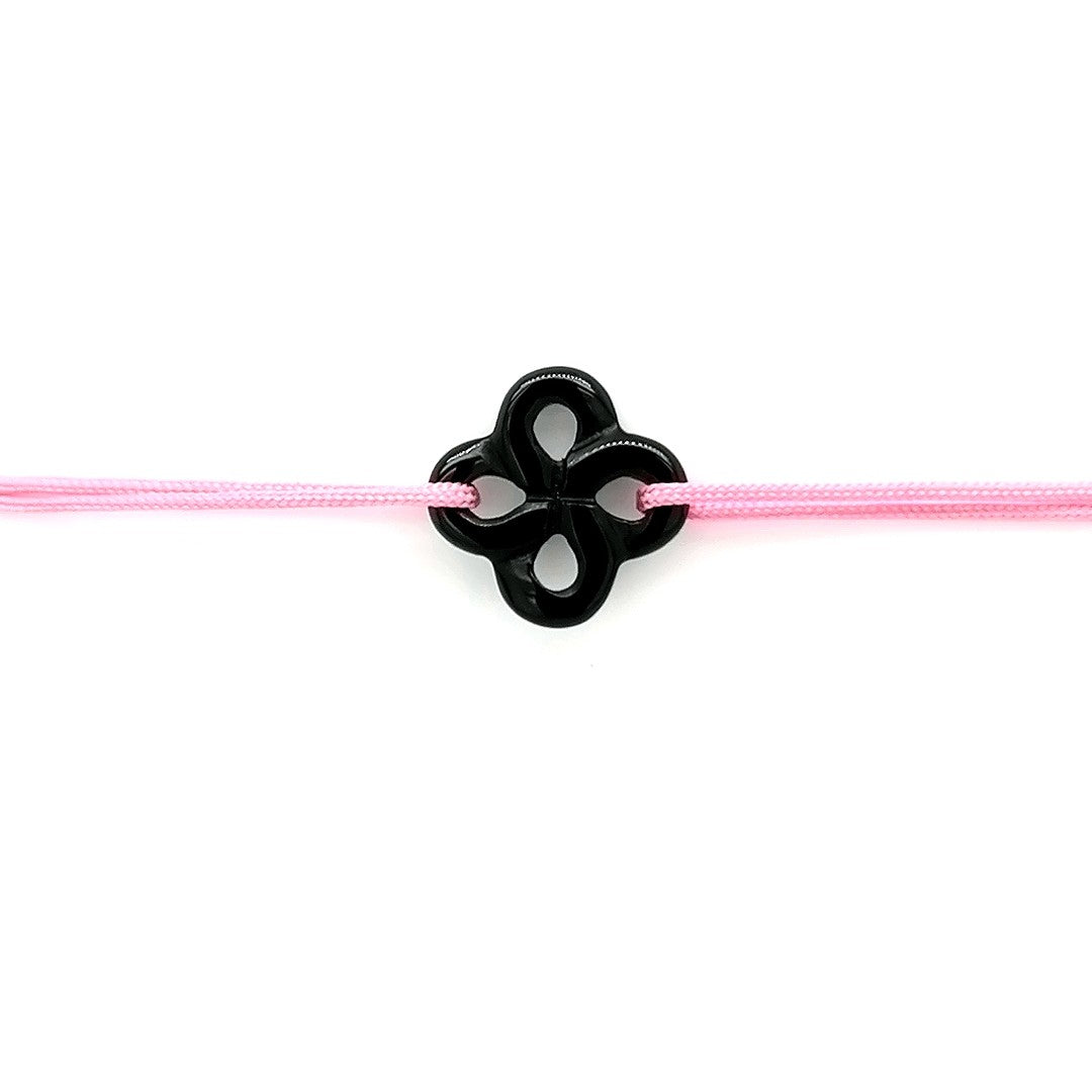 Bracelet Ilargia Onyx sur Cordon