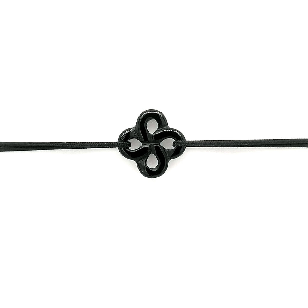 Bracelet Ilargia Onyx sur Cordon