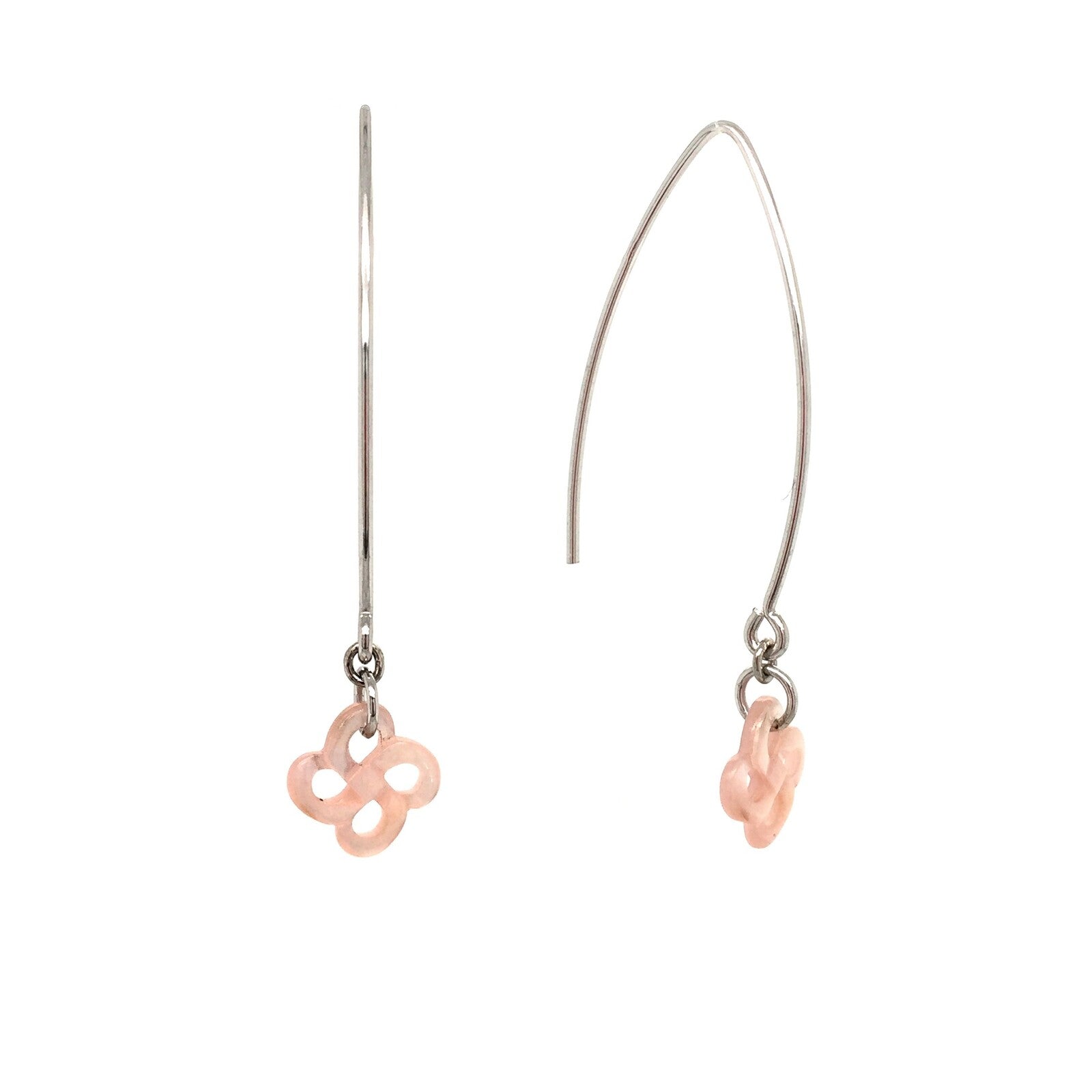 Ilargia Petit Ark Argent Lauburu Ttiki Nacre Rose