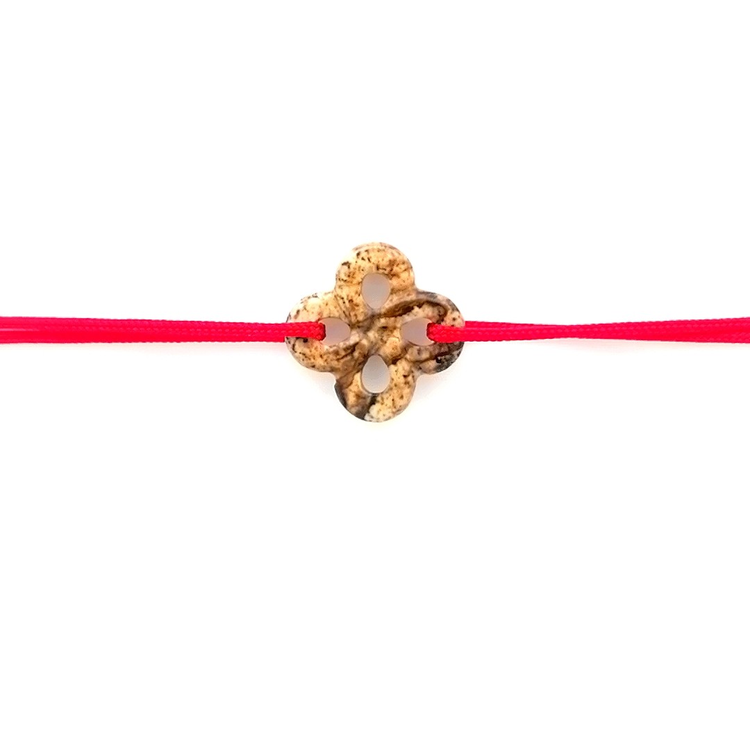 Bracelet Ilargia Jaspe sur Cordon