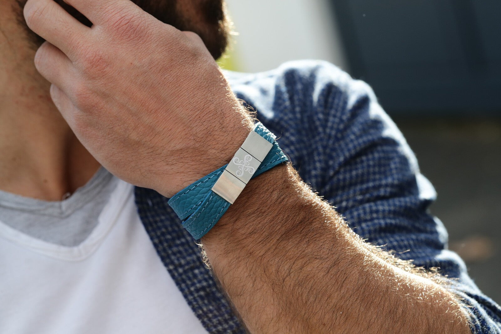 Bracelet Larrua lauburu