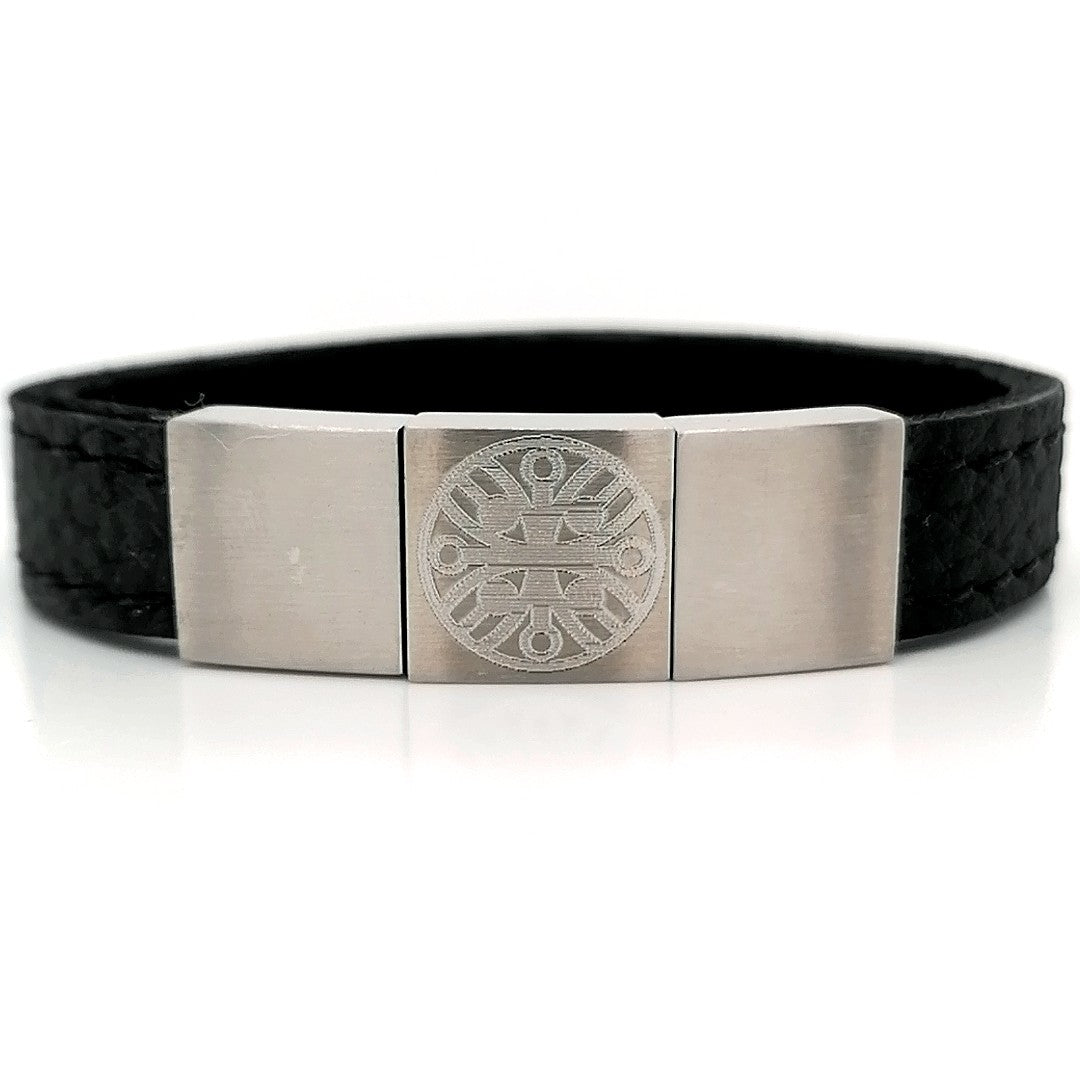 Bracelet Larrua Noir Stèle 1611