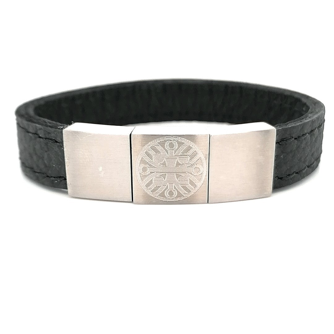 Bracelet Larrua Noir Stèle 1611