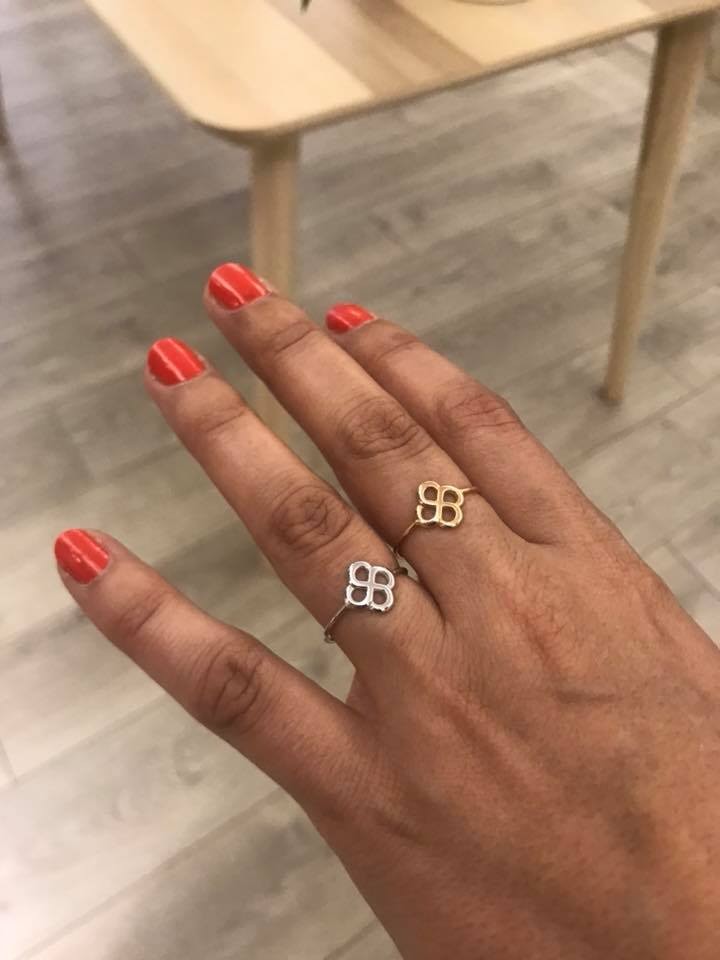 Bague  Luma Or Blanc 750