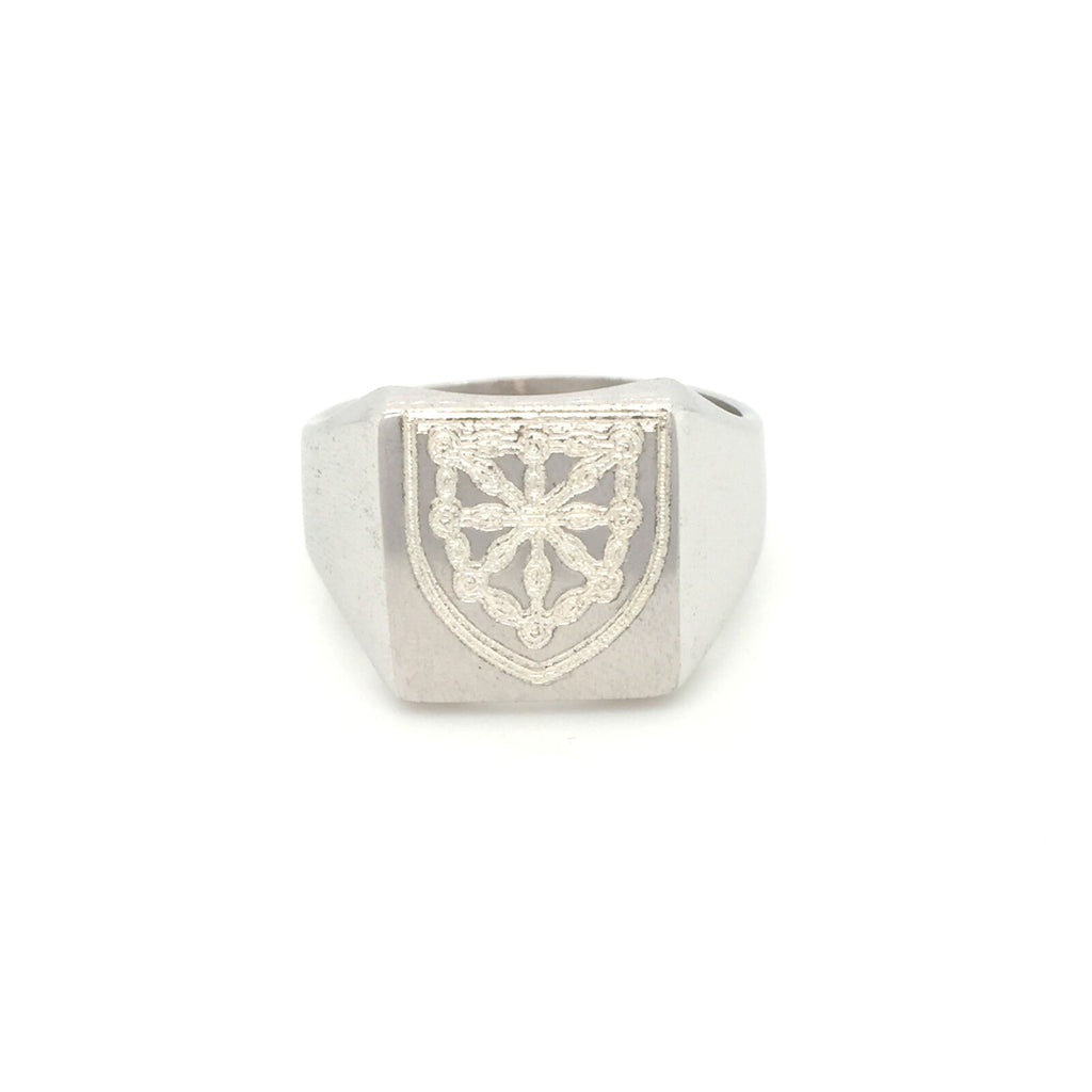 Chevalière Argent 925 Chaine de Navarre