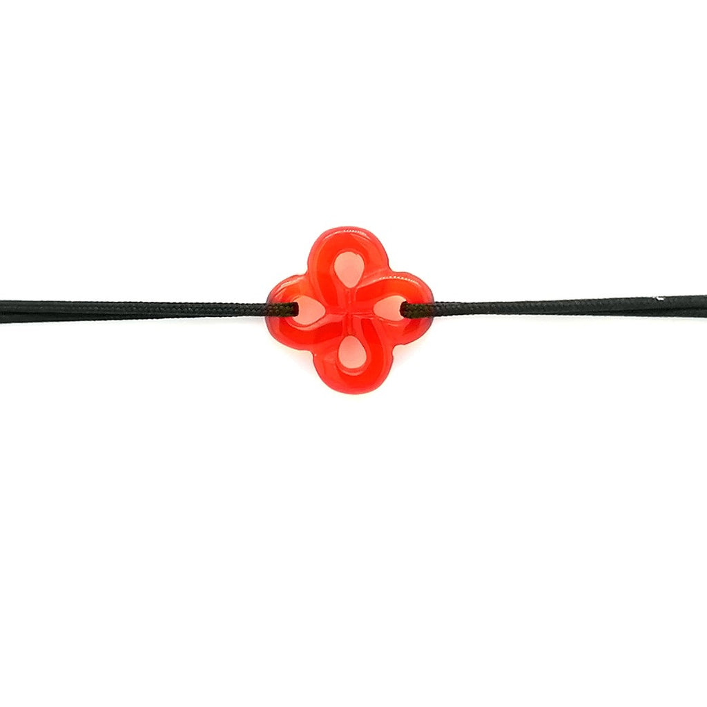 Bracelet Ilargia Cornaline sur Cordon