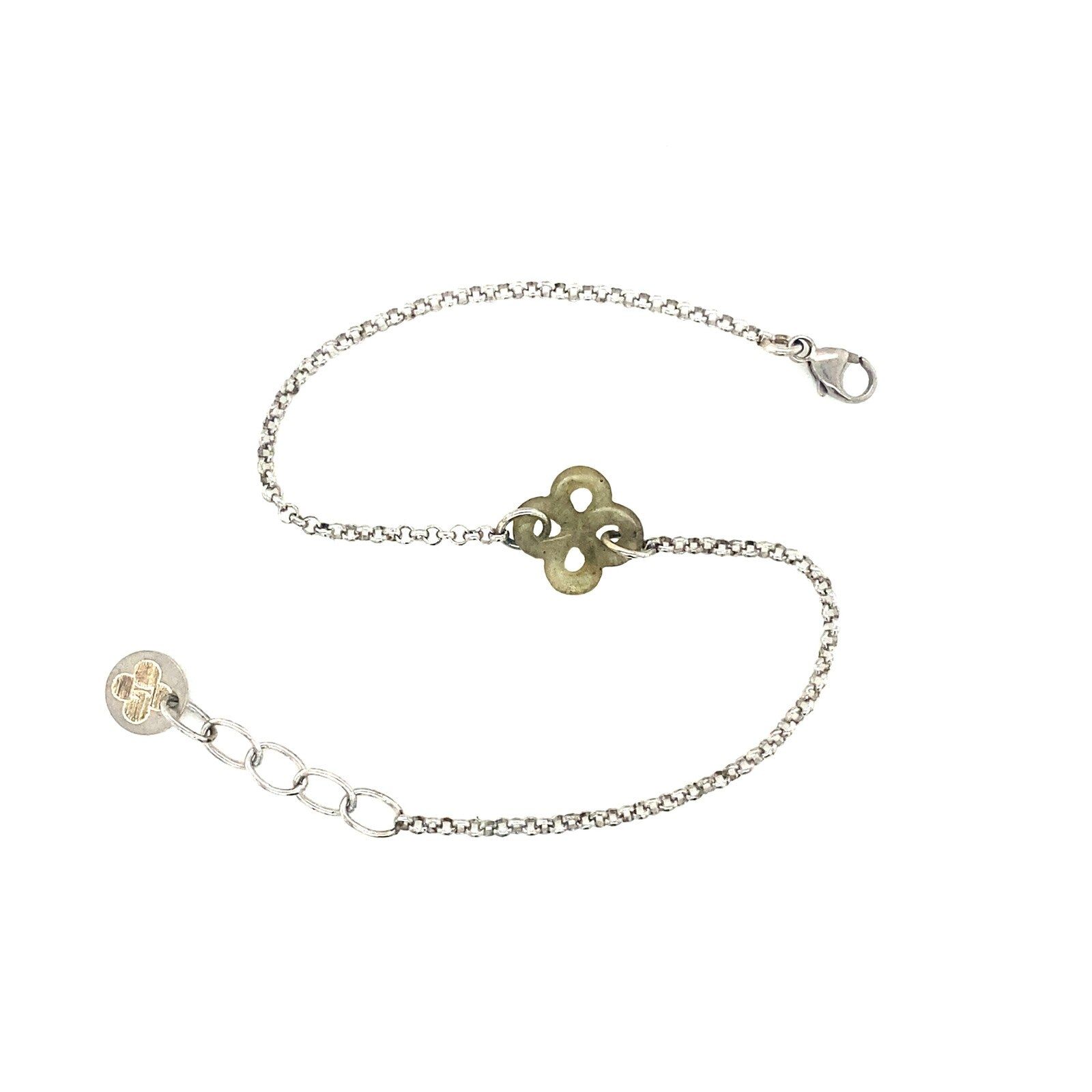 Bracelet Ilargia Argent Lauburu Ttiki Labradorite