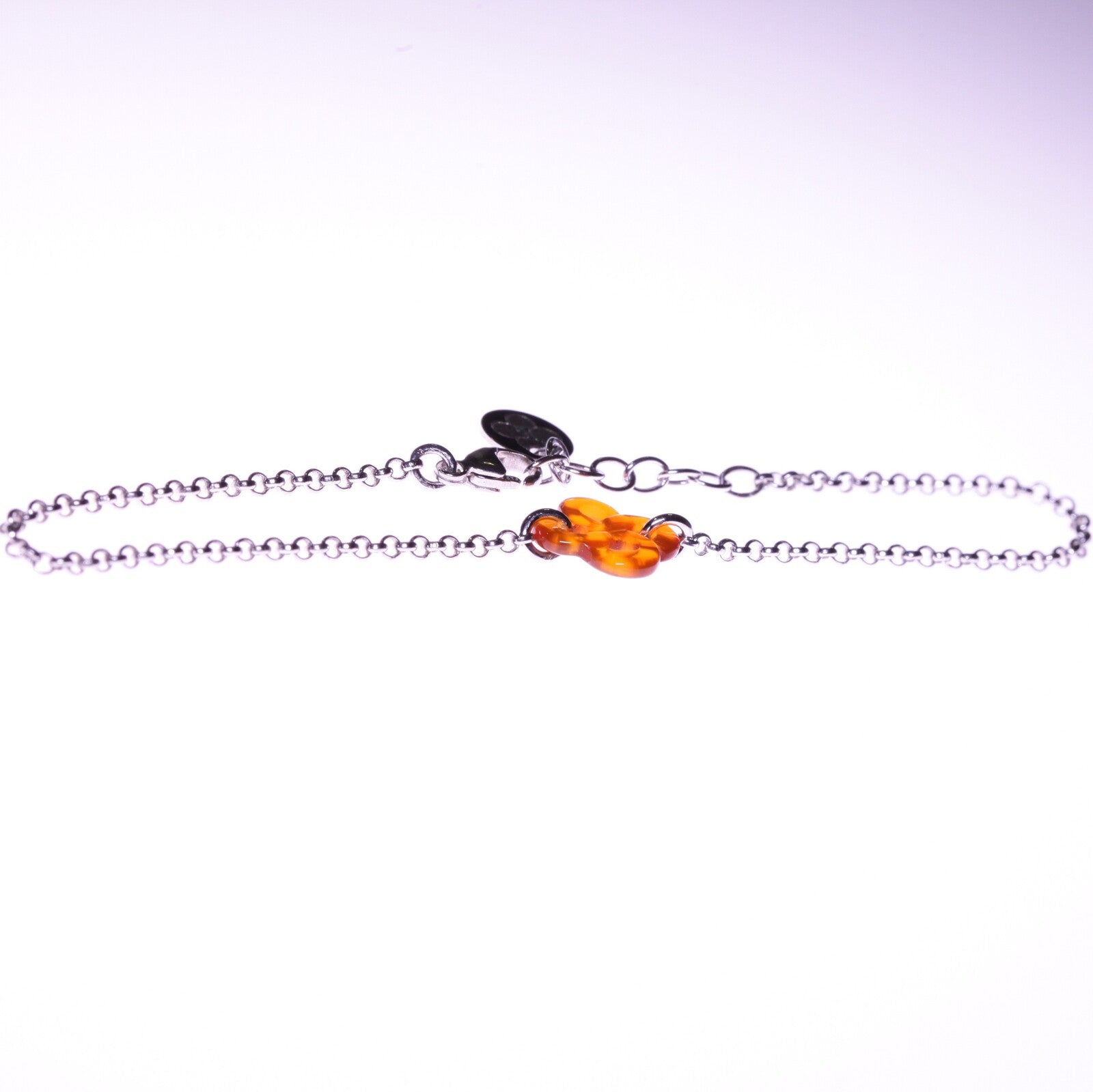 Bracelet Ilargia Argent Lauburu Ttiki Cornaline