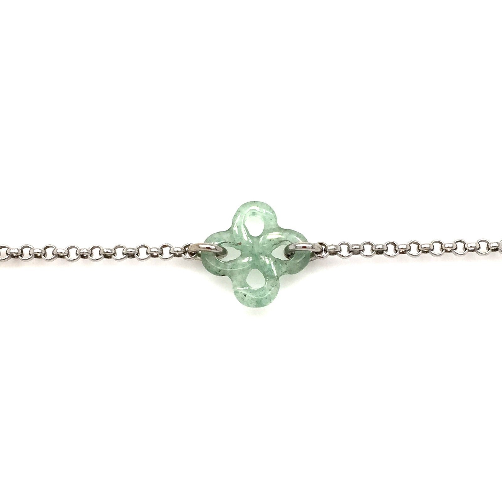 Bracelet Ilargia Argent Lauburu Ttiki Aventurine