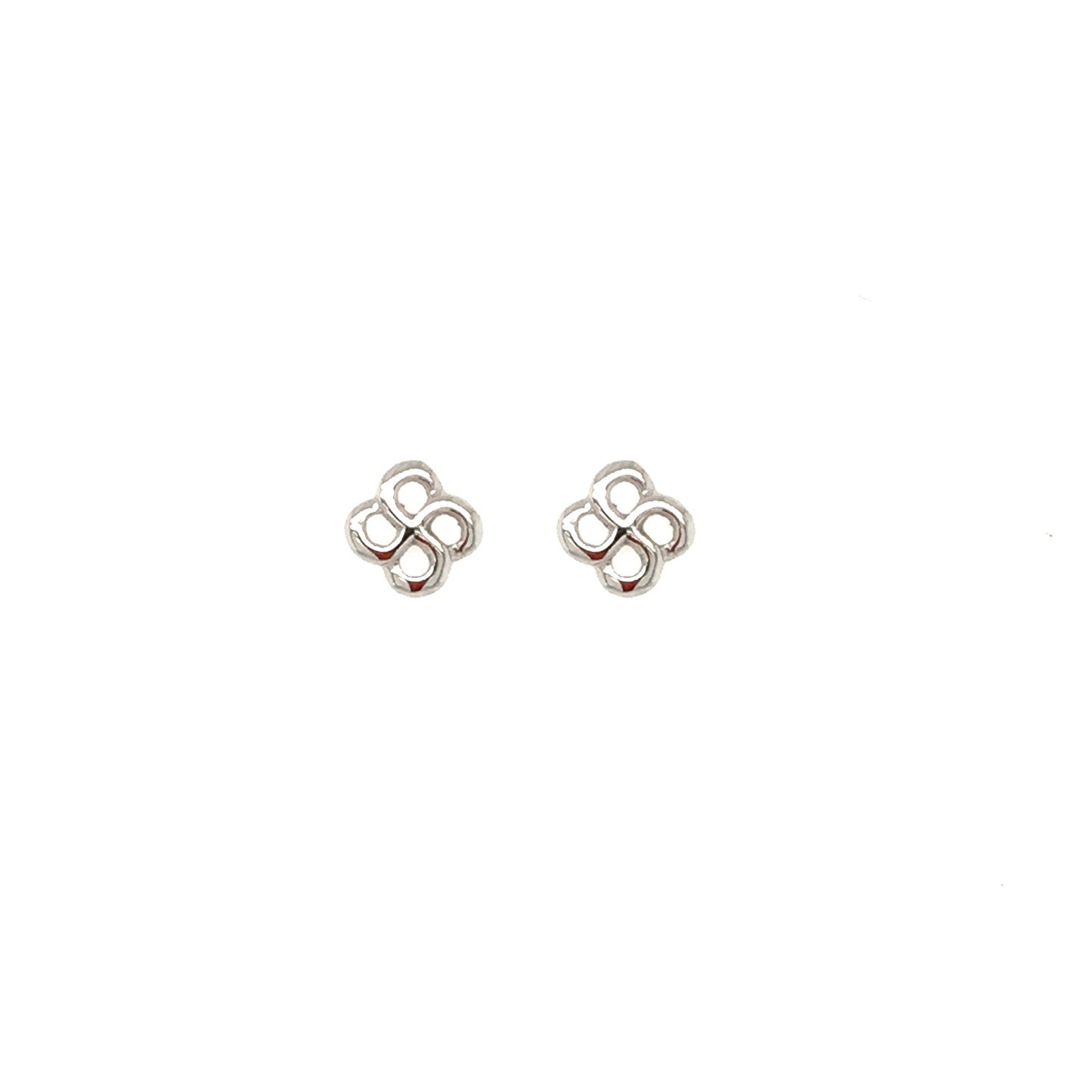 Boucles D’oreilles Luma Txiki Or Blanc 750