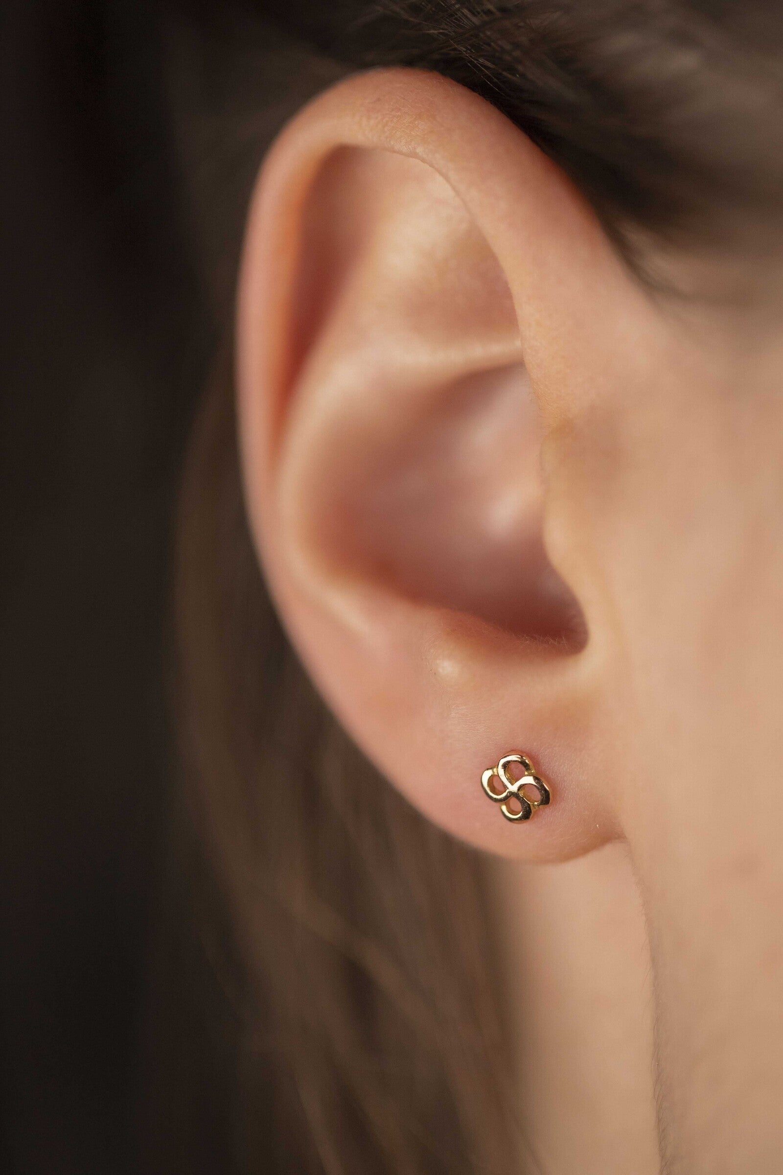 Boucles D’oreilles Luma Txiki Or Jaune 750