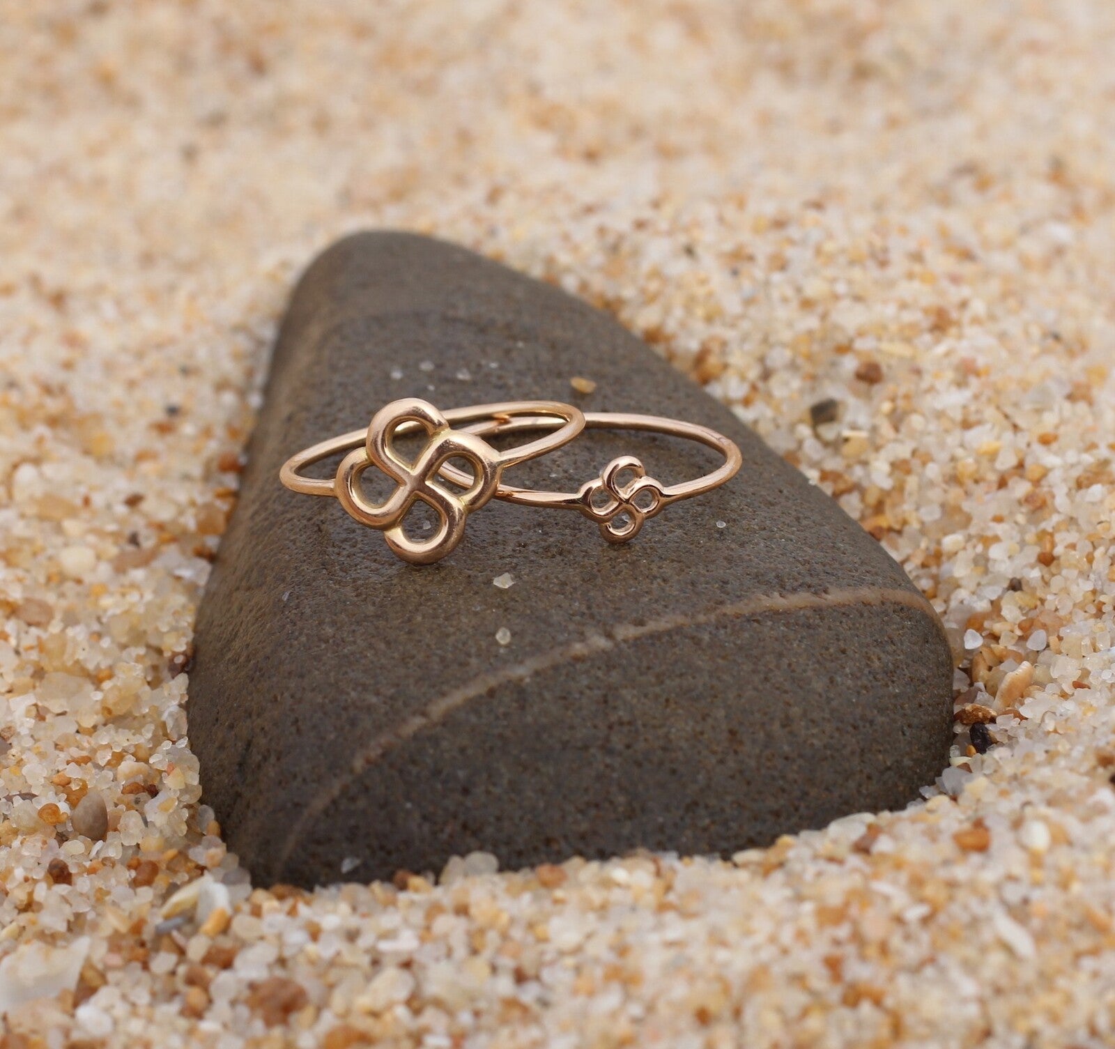 Bague  Luma Txiki Or Rose 750