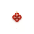 Pendentif Or Jaune Cornaline