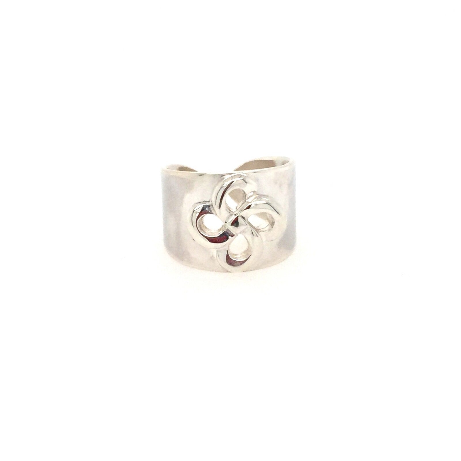 Bague Ouverte Zilarra Argent Lauburu