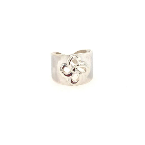 Bague Ouverte Zilarra Argent Lauburu