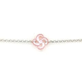 Bracelet Ilargia Argent Lauburu Ttiki Nacre rose