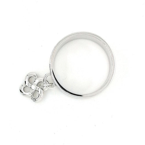 Bague zilarra Txiki Argent Lauburu Pastille