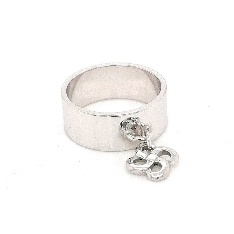Bague zilarra Txiki Argent Lauburu Pastille