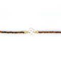 Bracelet Ilargia Argent Lauburu Ttiki Nacre blanche Perles Oeil de tigre