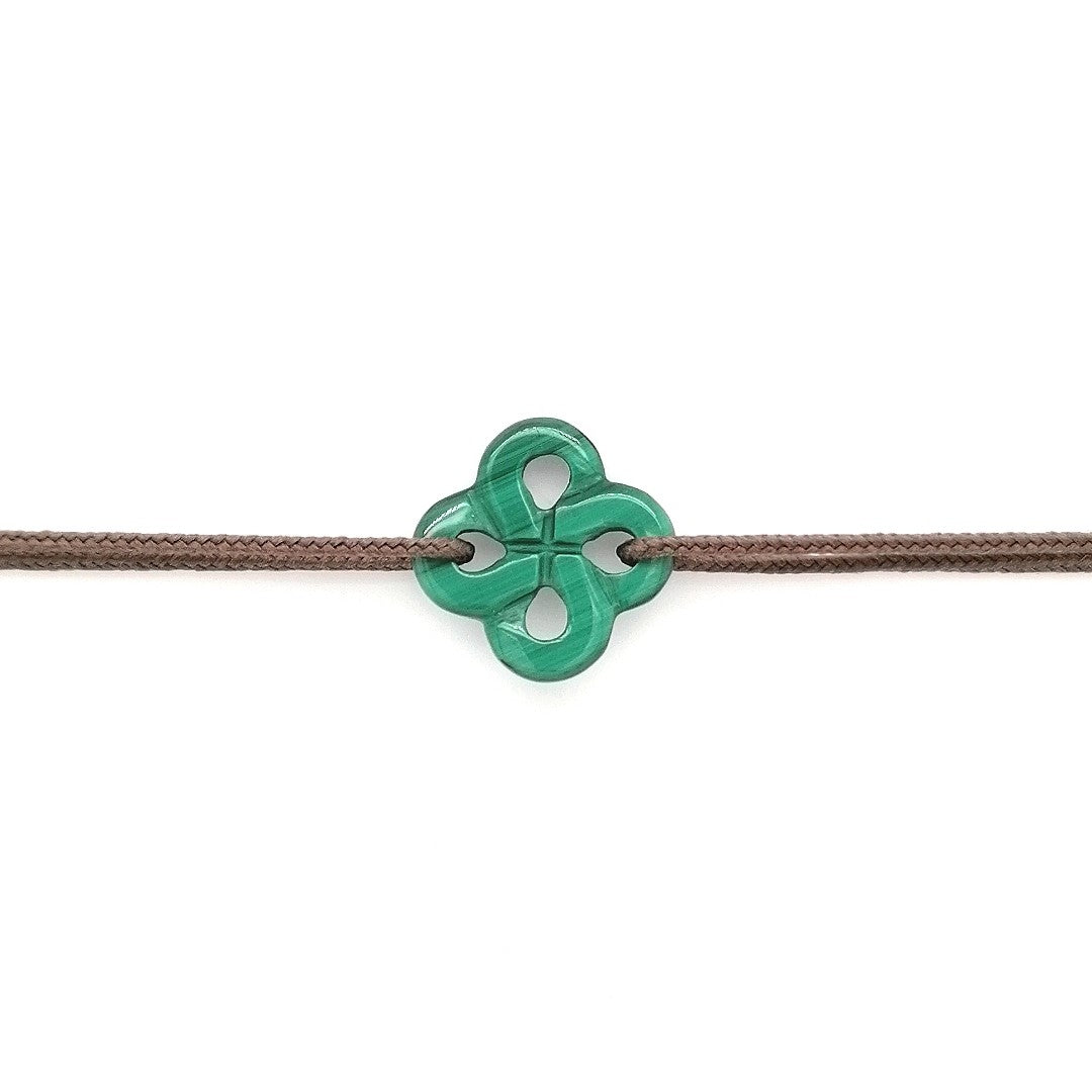 Bracelet Ilargia Malachite sur Cordon