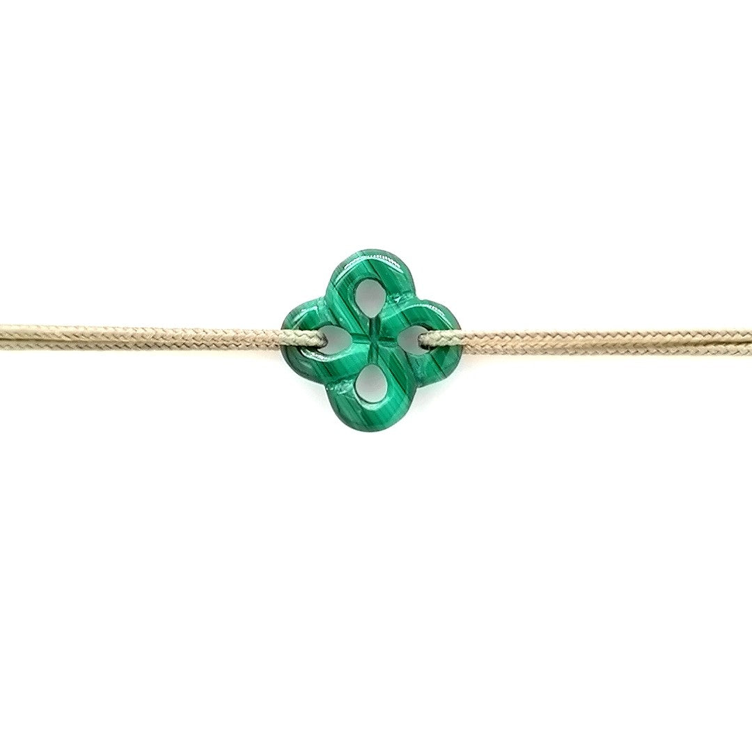 Bracelet Ilargia Malachite sur Cordon