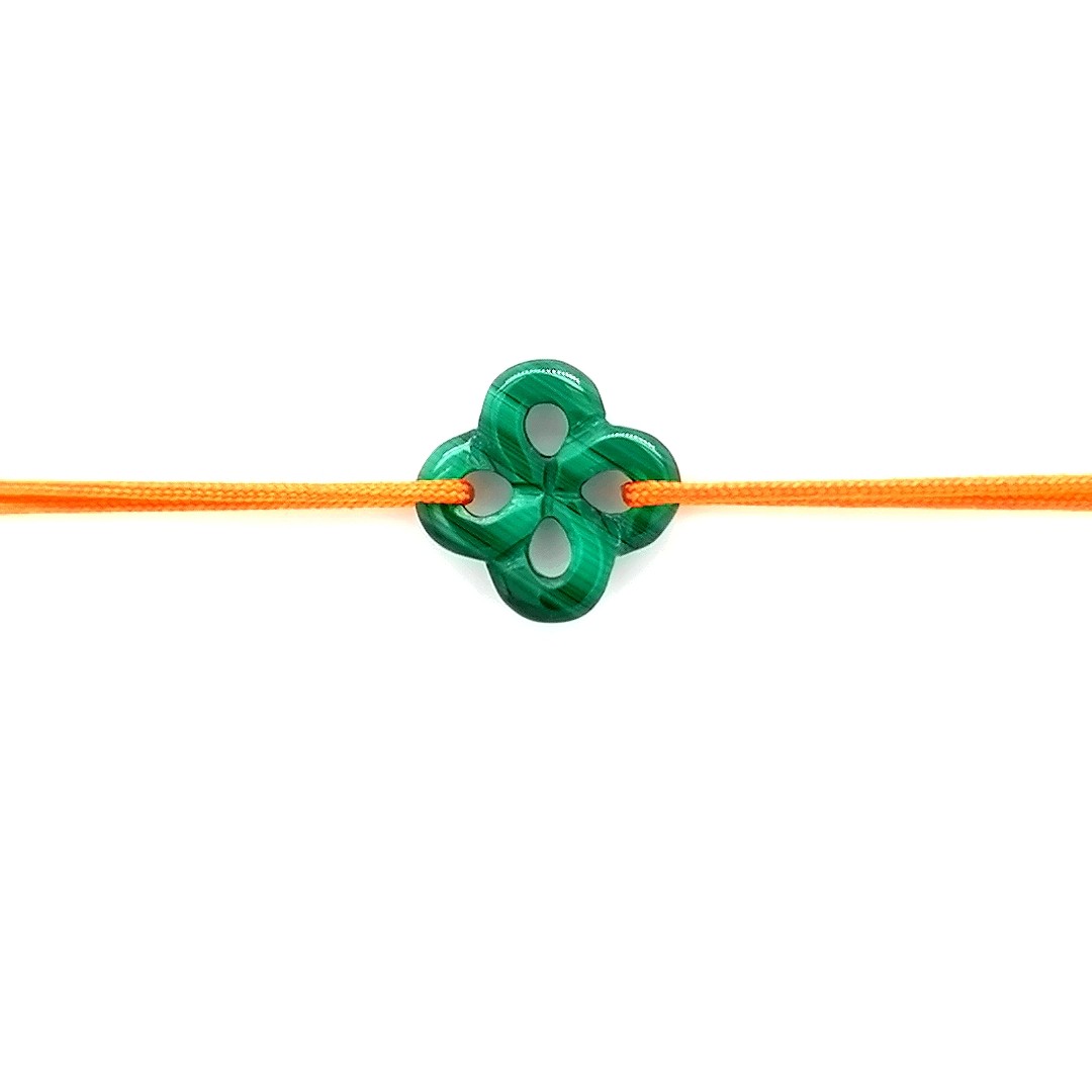 Bracelet Ilargia Malachite sur Cordon