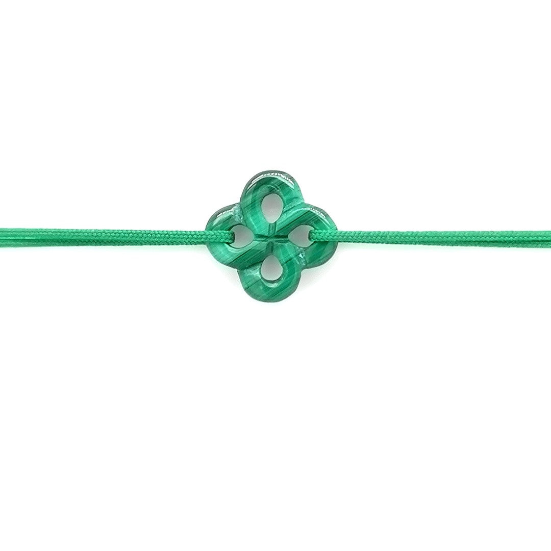 Bracelet Ilargia Malachite sur Cordon
