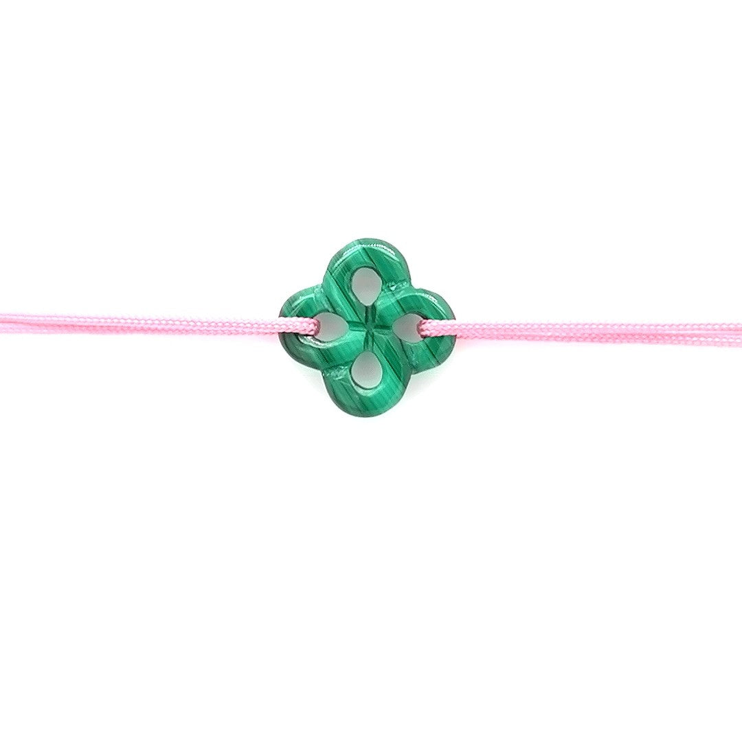 Bracelet Ilargia Malachite sur Cordon