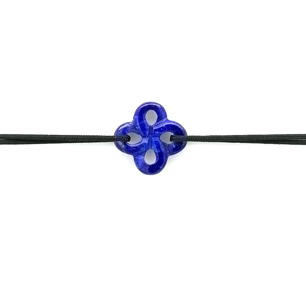 Bracelet Ilargia Lapis Lazuli sur Cordon