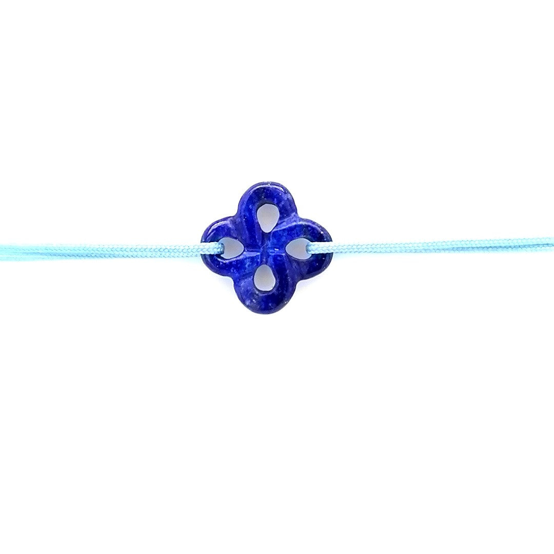 Bracelet Ilargia Lapis Lazuli sur Cordon