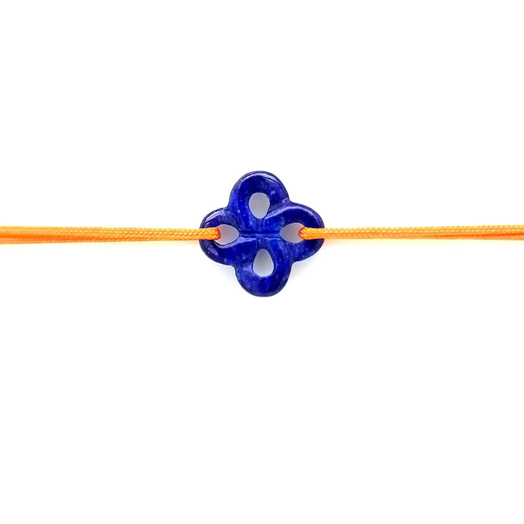 Bracelet Ilargia Lapis Lazuli sur Cordon