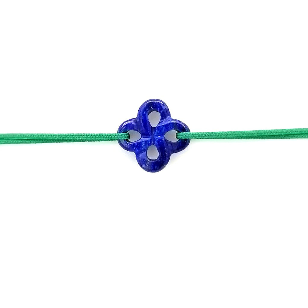 Bracelet Ilargia Lapis Lazuli sur Cordon