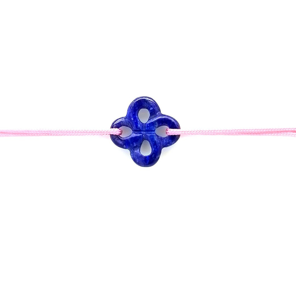 Bracelet Ilargia Lapis Lazuli sur Cordon