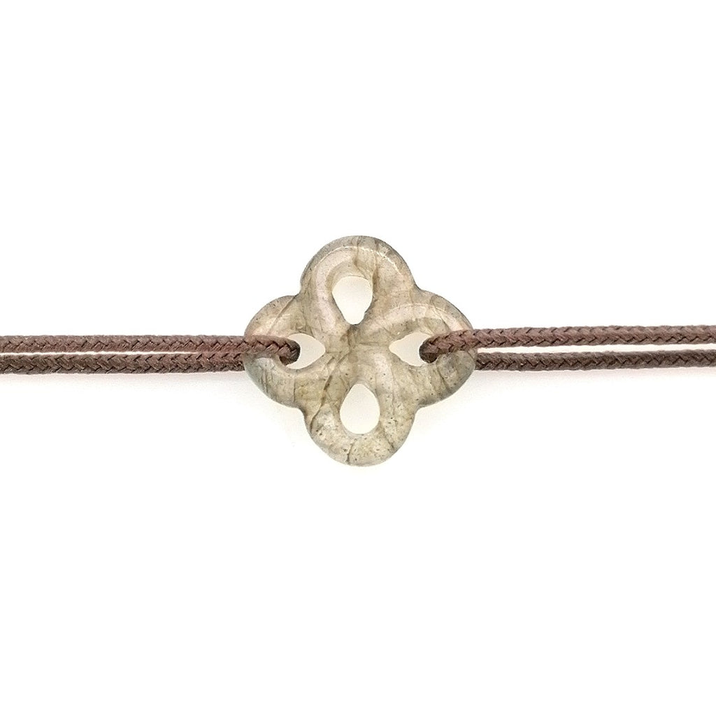 Bracelet Ilargia Labradorite sur Cordon