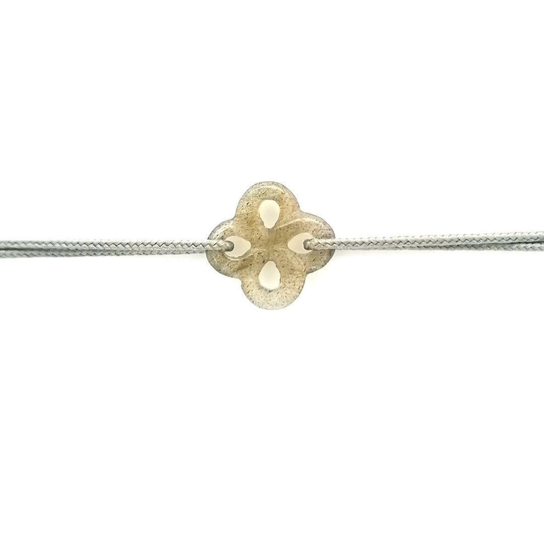 Bracelet Ilargia Labradorite sur Cordon