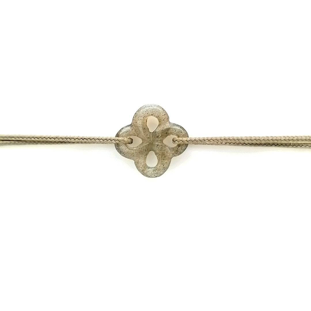 Bracelet Ilargia Labradorite sur Cordon
